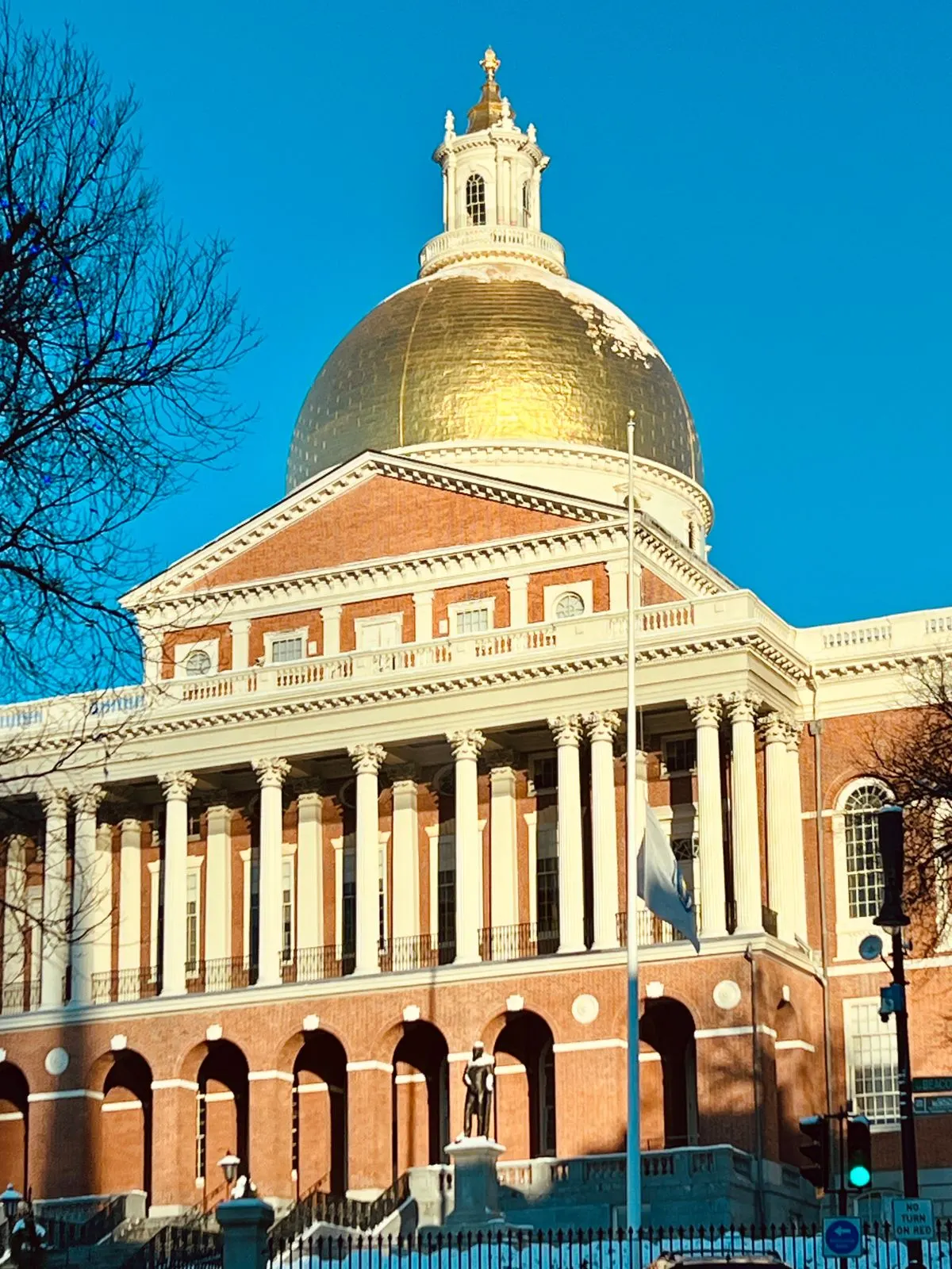 Massachusetts State House in Boston